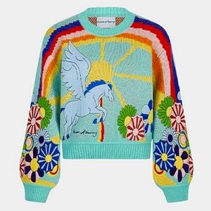 House of Sunny Technicolour Sweater Medium UK6